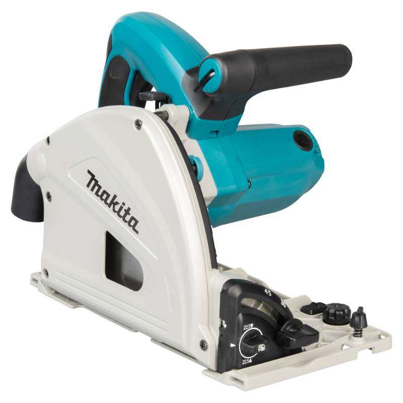 Image du produit MAKITA - Scie circulaire plongeante 1300W en Makpac (220V) - SP6000J1 (+ 2x rails 1400 mm et &eacute;clipses)