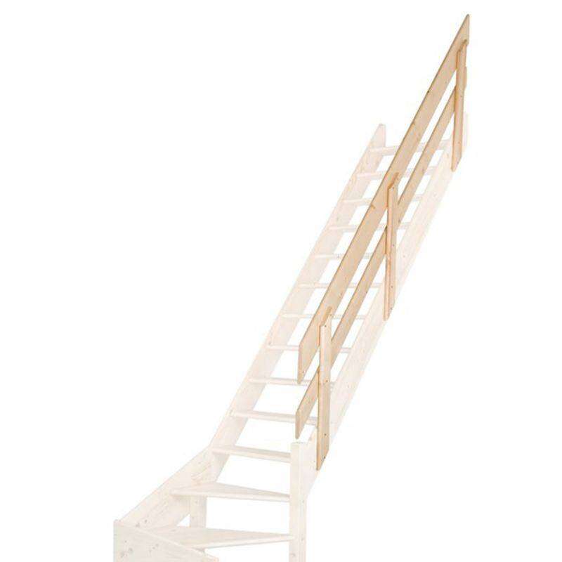 Image du produit Rampe  lisse en Sapin pour Escalier Cottage Medium+ et Large+
