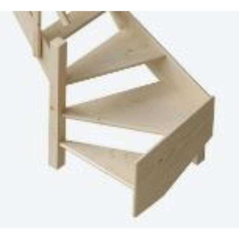 Image du produit Quart tournant Gauche pour Escalier Cottage Junior+ (s/c - +/- 10 jours)