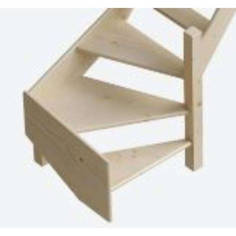 Image du produit Quart tournant Droit pour Escalier Cottage Junior+ (s/c - +/- 10 jours)