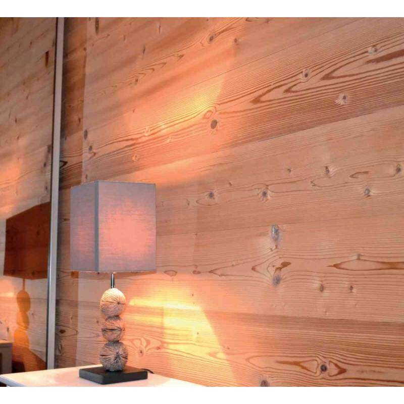 Image du produit Lambris Epicea A/B - Fahrenheit Ecothermo - Massif Bross&eacute;  - Profil Micro 1 - 'Naturel' - 19 x 185 x 2520 mm (1,8 m&sup2;)