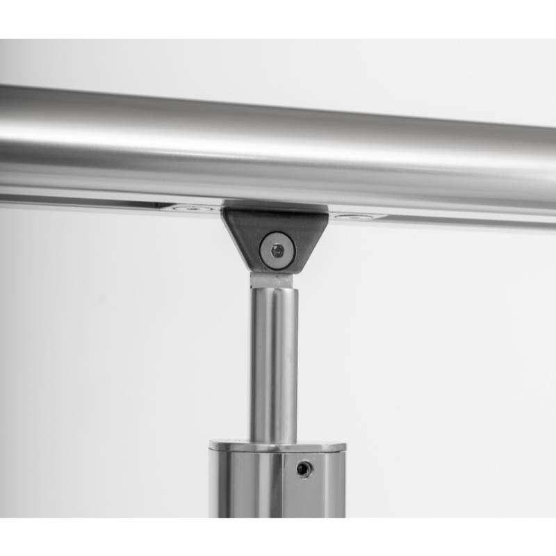 Image du produit SOGEM - Garde-corps 'Pure Titanium' - Kit Alu anodis&eacute; - Fixation lat&eacute;rale - 1,5 m&egrave;tre