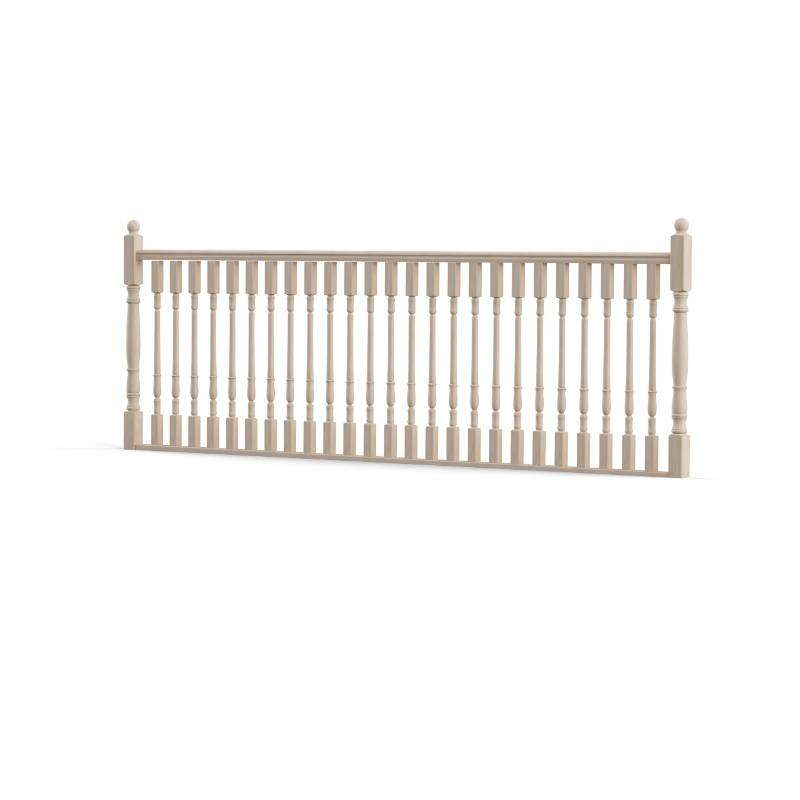 Image du produit Balustre / Fuseau Tourn&eacute;e (Garde-Corps / Escalier) BT1 SOGEM - Ch&ecirc;ne - 920 x 45 x 45 mm