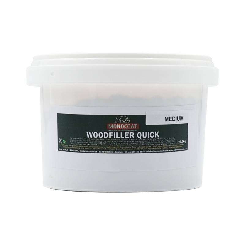 Image du produit Rubio&reg; Monocoat - Woodfiller Quick - Pour reboucher  - Light / Medium / Dark - (500 g)