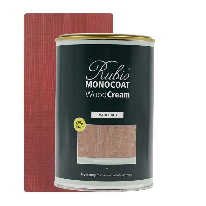 Image du produit Rubio&reg; Monocoat - WoodCream - Peinture Bois Vertical - Monocouche - Swedish Red