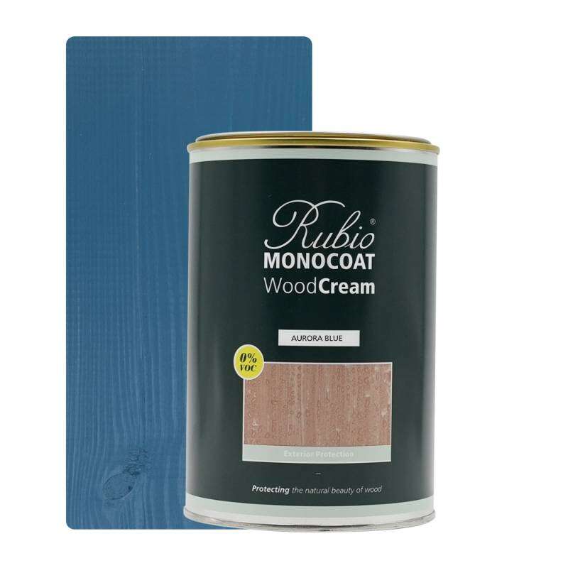 Image du produit Rubio&reg; Monocoat - WoodCream - Peinture Bois Vertical - Monocouche - Aurora Blue