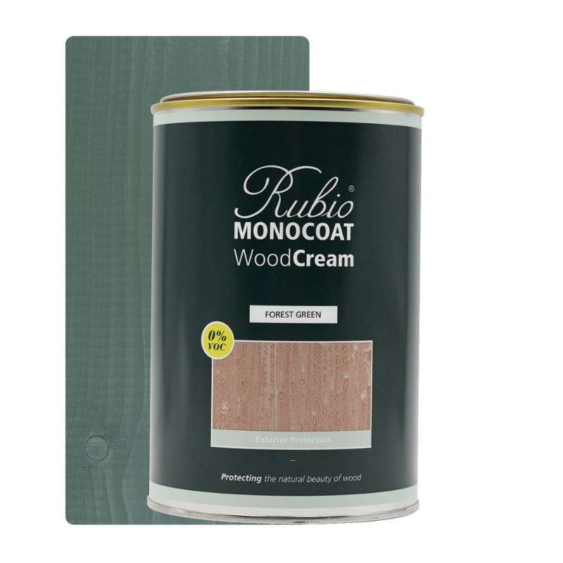 Image du produit Rubio&reg; Monocoat - WoodCream - Peinture Bois Vertical - Monocouche - Forest Green