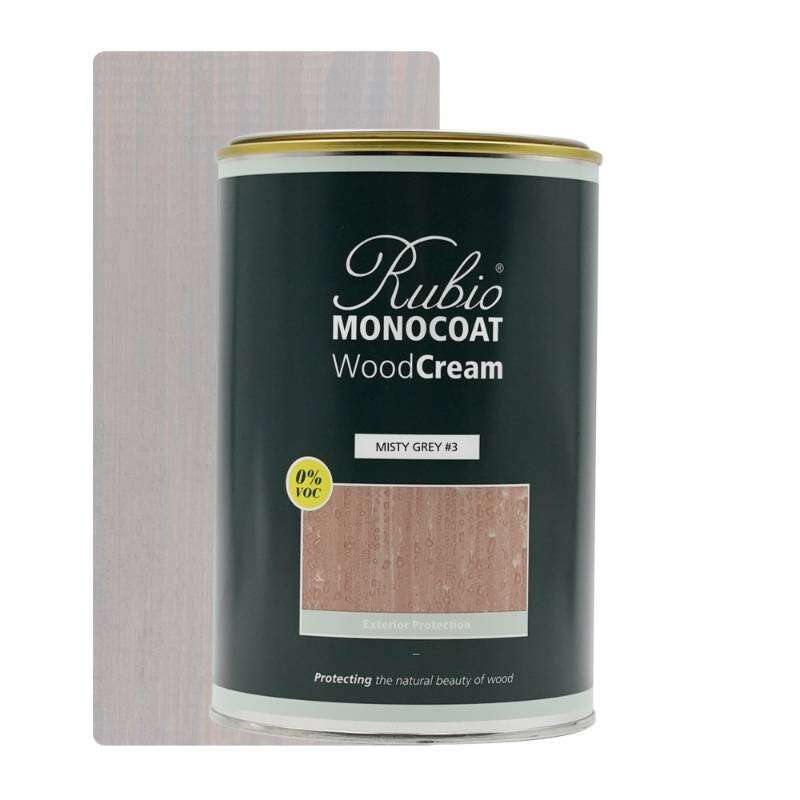 Image du produit Rubio&reg; Monocoat - WoodCream - Peinture Bois Vertical - Monocouche - Misty Grey (1 L)