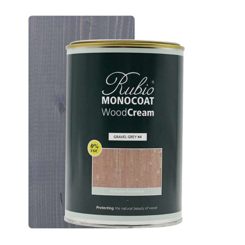 Image du produit Rubio&reg; Monocoat - WoodCream - Peinture Bois Vertical - Monocouche - Gravel Grey (1 L)