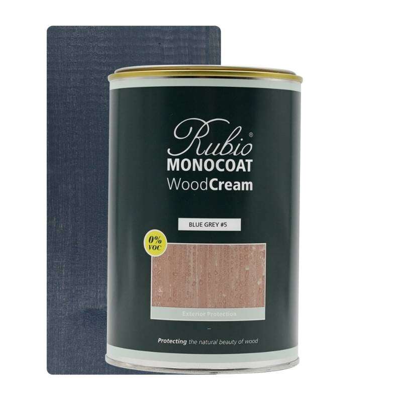 Image du produit Rubio&reg; Monocoat - WoodCream - Peinture Bois Vertical - Monocouche - Blue Grey