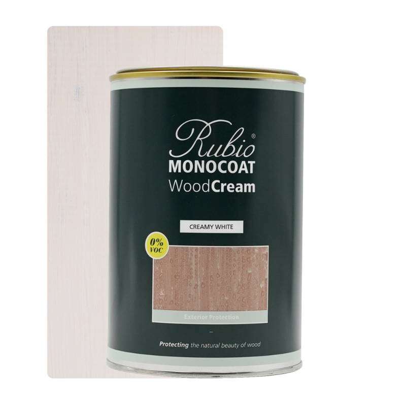 Image du produit Rubio&reg; Monocoat - WoodCream - Peinture Bois Vertical - Monocouche - Creamy White (1 L)