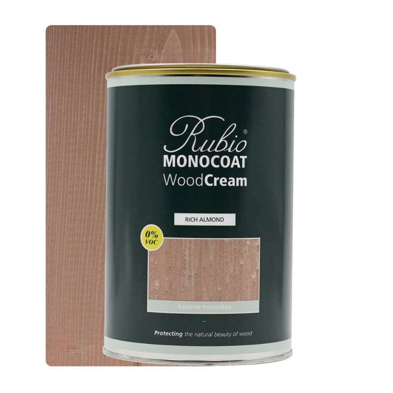 Image du produit Rubio&reg; Monocoat - WoodCream - Peinture Bois Vertical - Monocouche - Rich Almond (1 L)