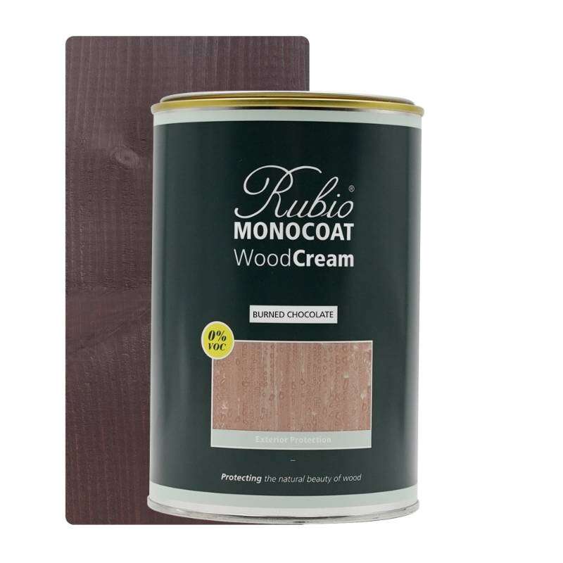Image du produit Rubio&reg; Monocoat - WoodCream - Peinture Bois Vertical - Monocouche - Burned Chocolate