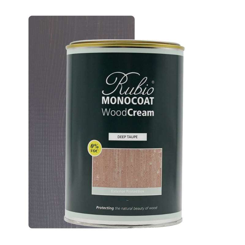 Image du produit Rubio&reg; Monocoat - WoodCream - Peinture Bois Vertical - Monocouche - Deep Taupe