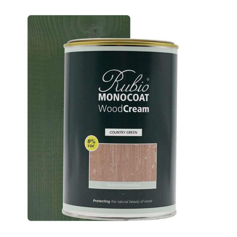 Image du produit Rubio&reg; Monocoat - WoodCream - Peinture Bois Vertical - Monocouche - Country Green