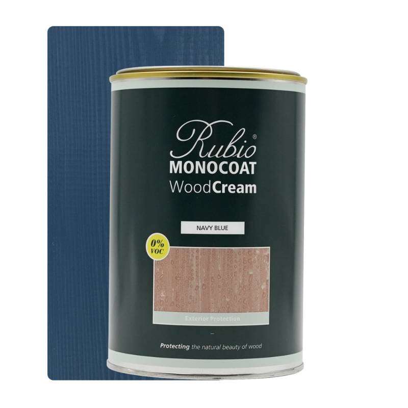 Image du produit Rubio&reg; Monocoat - WoodCream - Peinture Bois Vertical - Monocouche - Navy Blue