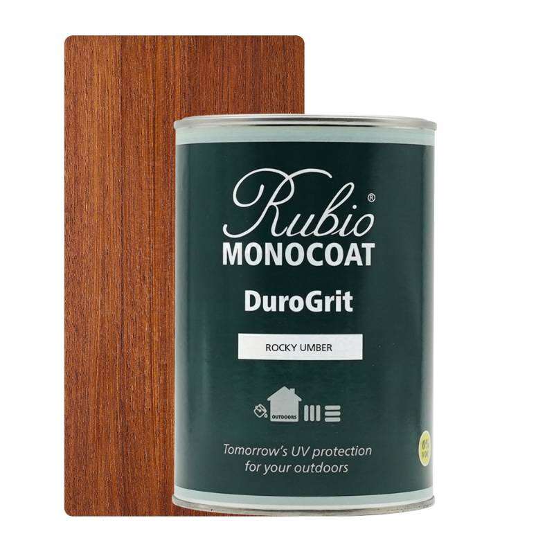 Image du produit Rubio&reg; Monocoat - DuroGrit - Saturateur Bois Ext&eacute;rieur - Monocouche - Rocky Umber