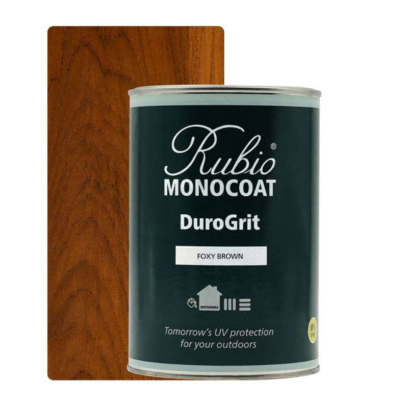 Image du produit Rubio&reg; Monocoat - DuroGrit - Saturateur Bois Ext&eacute;rieur - Monocouche - Foxy Brown