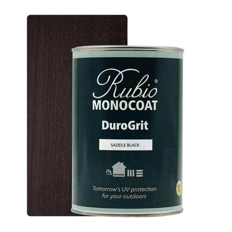 Image du produit Rubio&reg; Monocoat - DuroGrit - Saturateur Bois Ext&eacute;rieur - Monocouche - Saddle Black