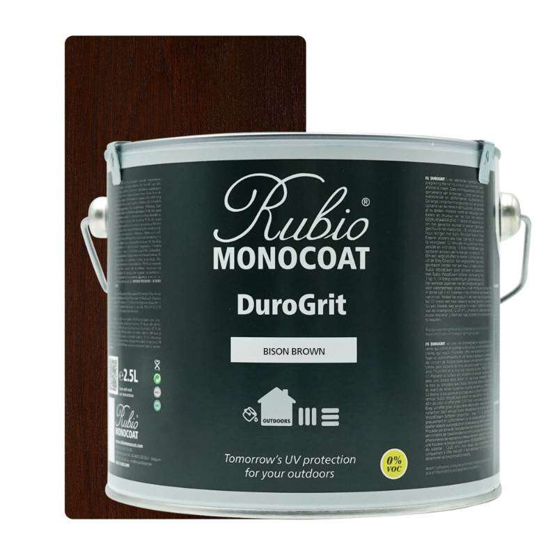 Image du produit Rubio&reg; Monocoat - DuroGrit - Saturateur Bois Ext&eacute;rieur - Monocouche - Bison Brow