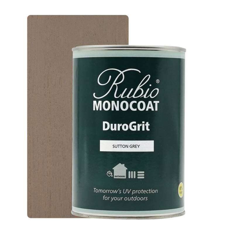 Image du produit Rubio&reg; Monocoat - DuroGrit - Saturateur Bois Ext&eacute;rieur - Monocouche - Sutton Grey