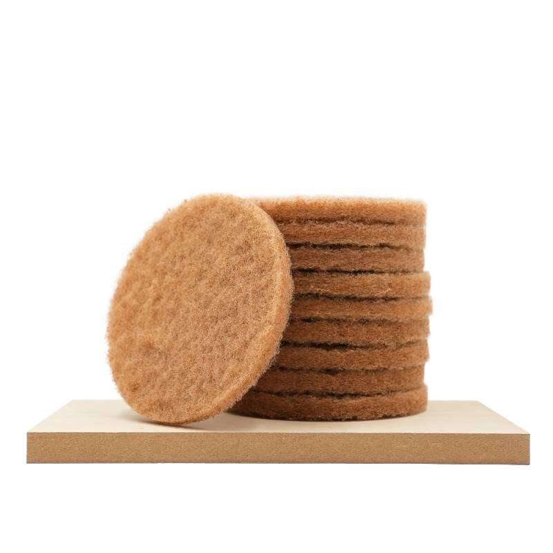 Image du produit Rubio&reg; Monocoat - Pads - Beige - pour faire p&eacute;n&eacute;trer l'huile - &Oslash; 15 ou 40 cm (&eacute;p. 10 mm)
