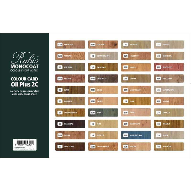 Image du produit Rubio&reg; Monocoat - Echantillon Oil Plus 2 C (20 ml)