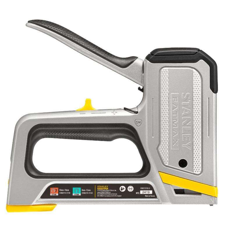Image du produit STANLEY Fatmax - Agrafeuse C&acirc;bles 2 en 1 - Type 7 (10-14 mm) et CT300 (8-12 mm)
