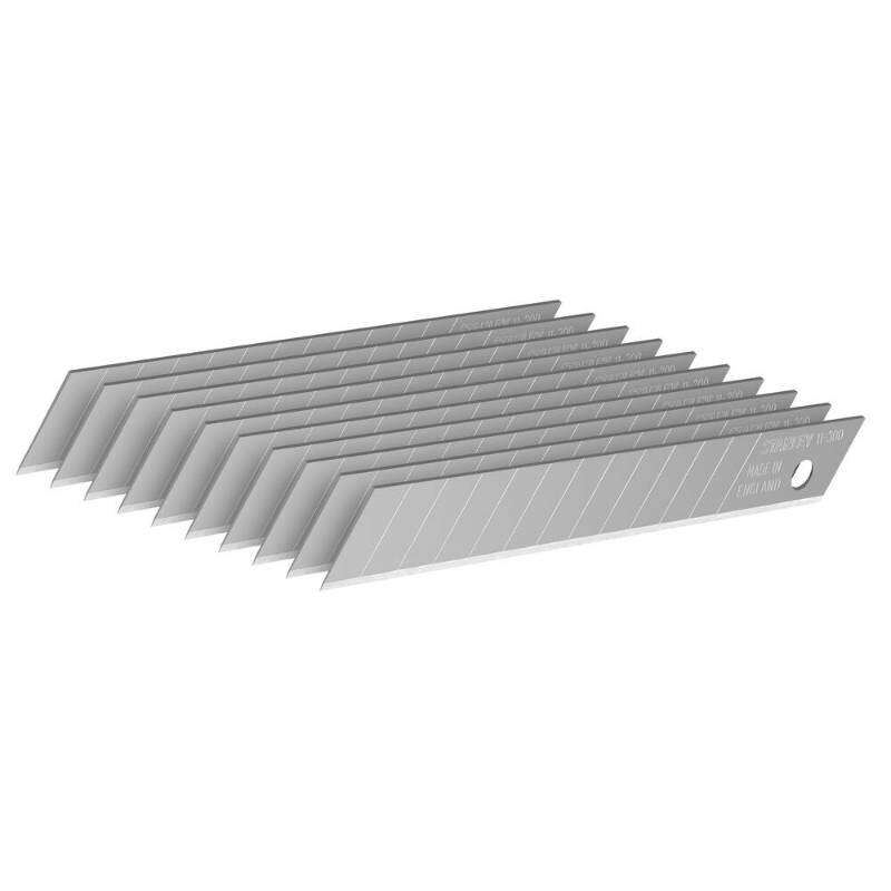 Image du produit STANLEY - Lames de Cutter - 9 mm - (10 pi&egrave;ces)