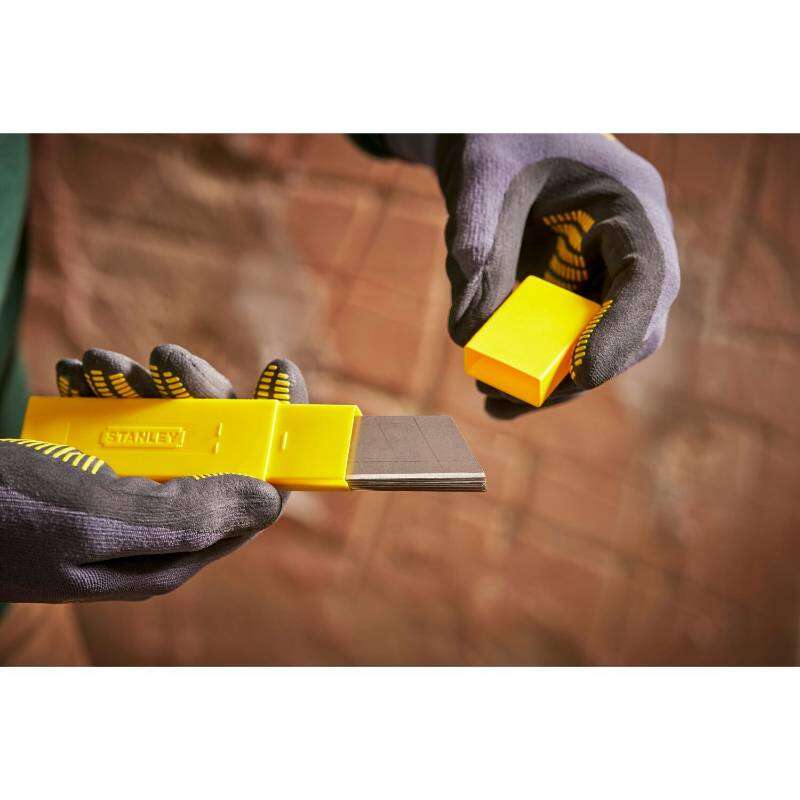 Image du produit STANLEY - Lames de Cutter 25 mm, avec 6 segments // Distributeur (10 pcs)