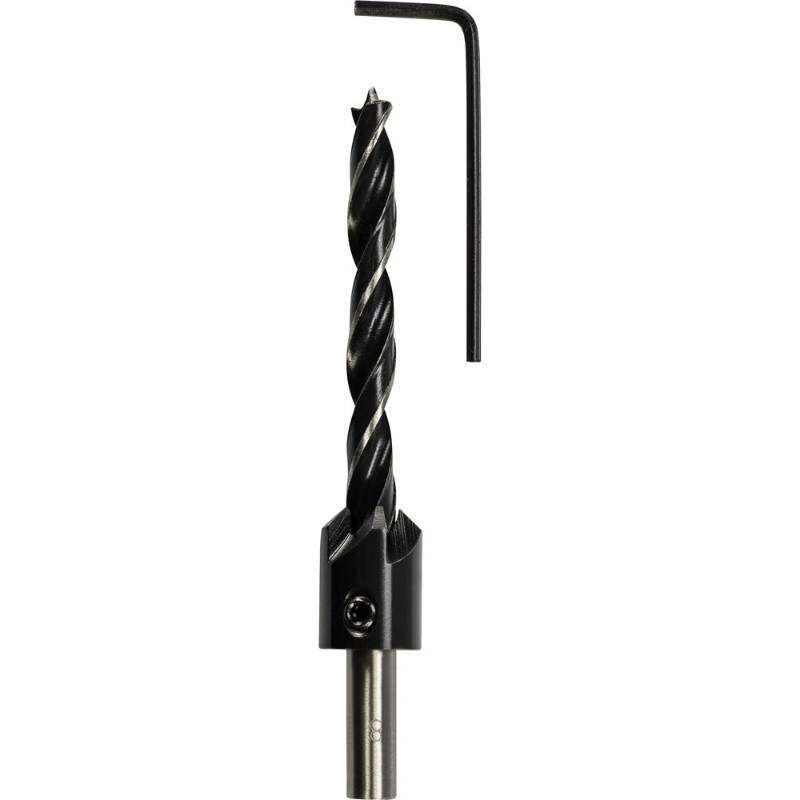 Image du produit CONNEX - For&ecirc;t-fraisoir bois &Oslash; 3 &agrave; 8 mm x 16 mm