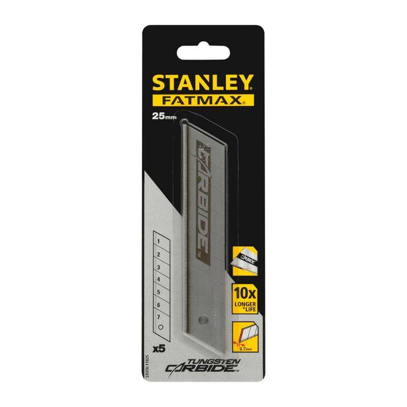 Image du produit STANLEY Fatmax - Lames pour Cutter Carbure - (5 pcs)