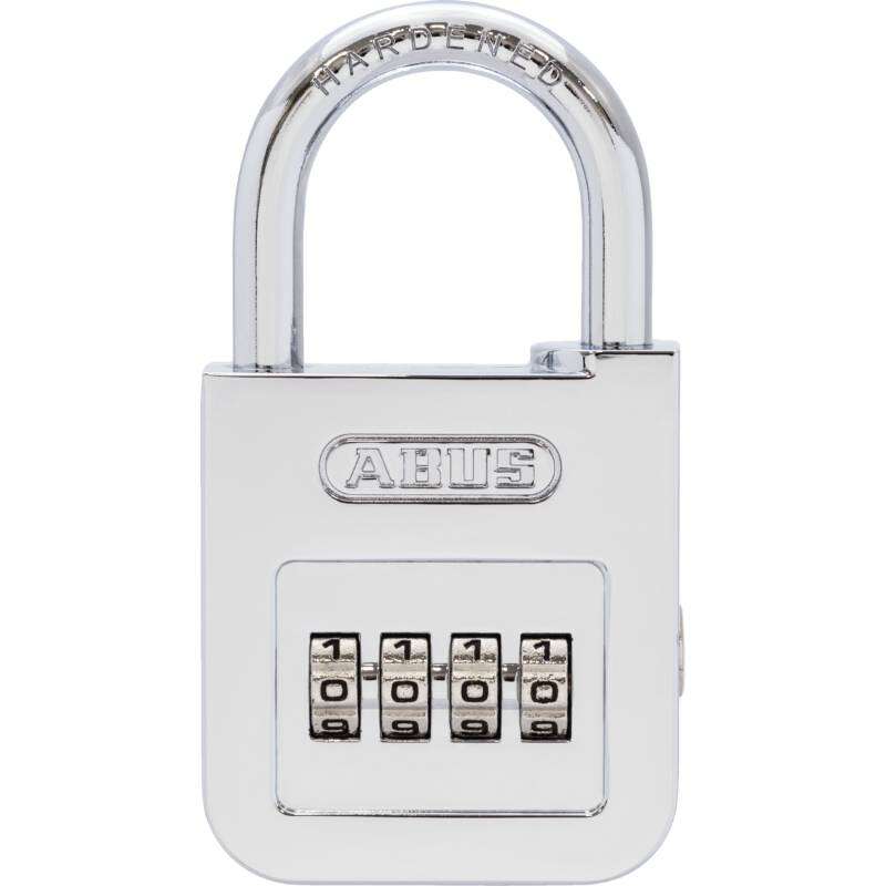Image du produit ABUS - Cadenas combinaison chrom&eacute; 4 chiffres - 160/50 B/DFNLI