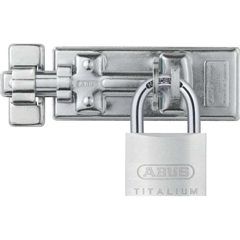 Image du produit ABUS - Verrou + cadenas laiton 35mm - 300/100+65/35C/DFNLI