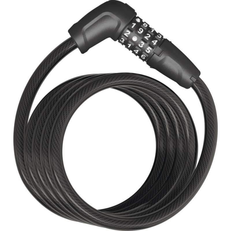 Image du produit ABUS - Antivol 12mm 180cm &agrave; code - 6512C/180/12 BK