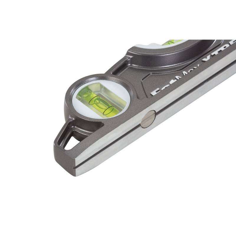 Image du produit STANLEY Fatmax - Niveau Torpedo Xtreme - 3 Fioles - Semelle rainur&eacute;e et aimant&eacute;e - 25 cm