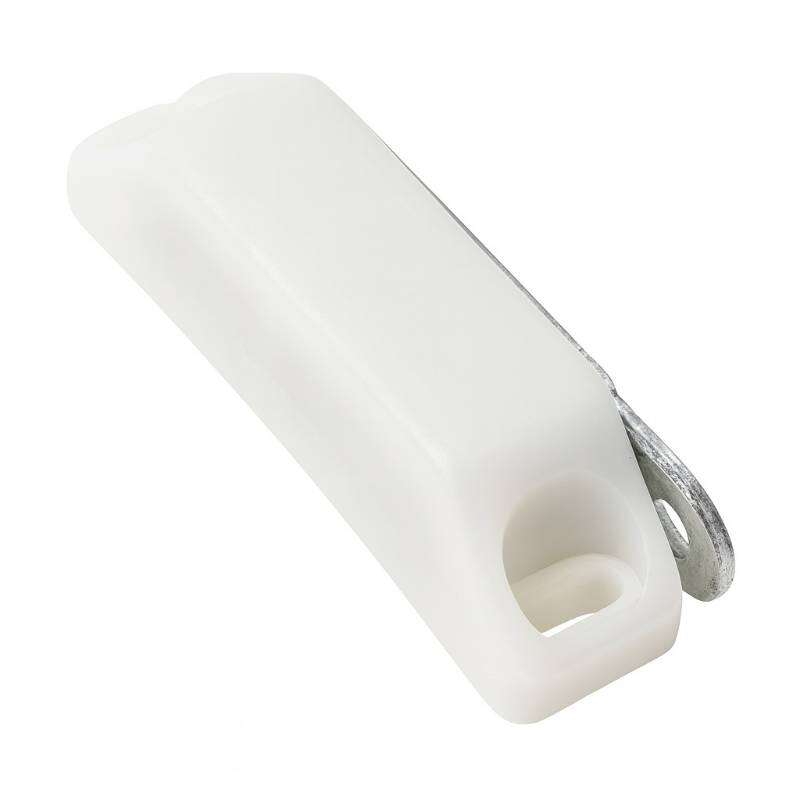 Image du produit Loqueteau magn&eacute;tique - Blanc & Brun - Force 4 Kg & 6 Kg- 45 x 15 mm