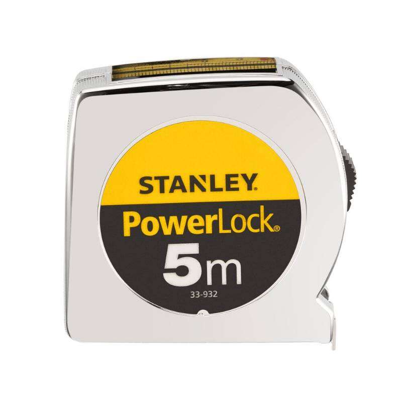 Image du produit STANLEY PowerLock - M&egrave;tre Ruban - Lecture Directe - 19 mm x 5 M&egrave;tres
