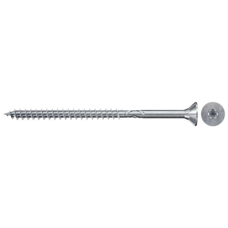Image du produit FISCHER - Vis &agrave; panneau ClassicFast FCF II CTP - &Oslash; 4,5 mm - Zingu&eacute; - T&ecirc;te frais&eacute;e TX, Filetage partiel