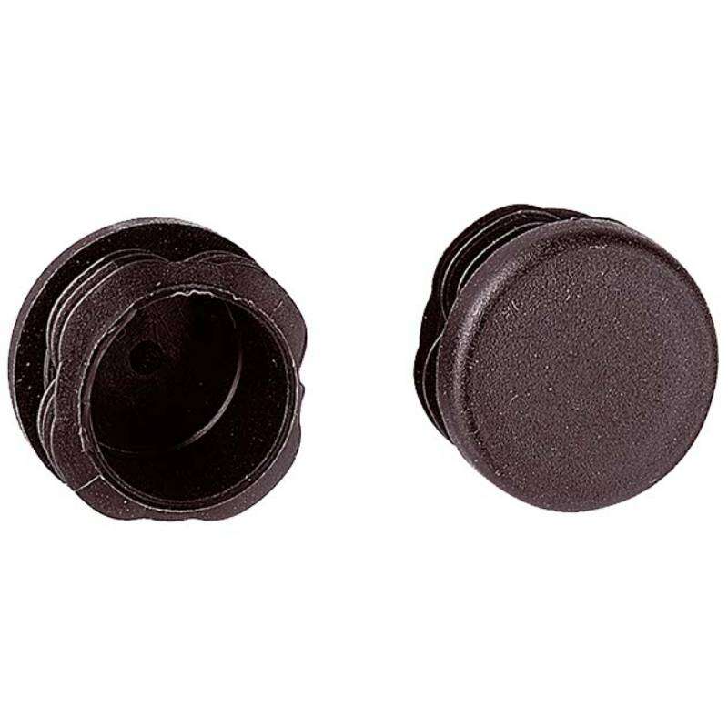 Image du produit Embouts Rentrants - Plastique - Brun - &Oslash; 25 mm - 4 pcs