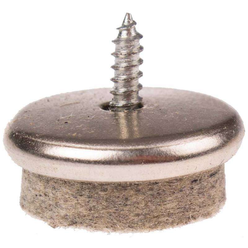 Image du produit Patin de Silence - &agrave; Visser - Beige - &Oslash; 24 mm - (8 pcs)