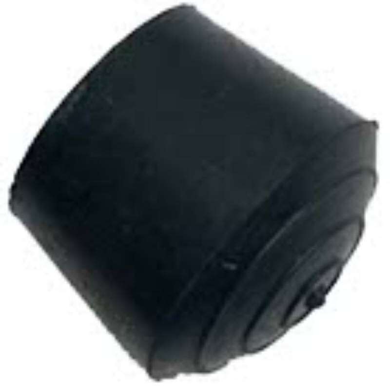 Image du produit Protection (Embouts couvrant) en Caoutchouc - Noir - &Oslash; 12 mm - (4 Pcs)