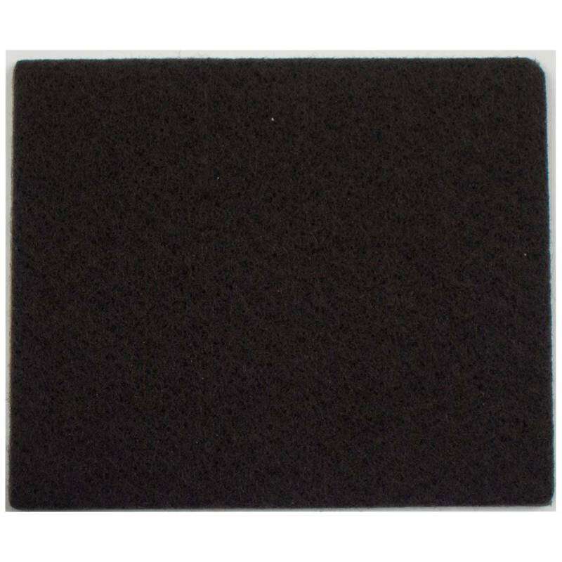 Image du produit Patin - Feutre - Adh&eacute;sif - Brun - 80 x 95 mm - (1 Pc)