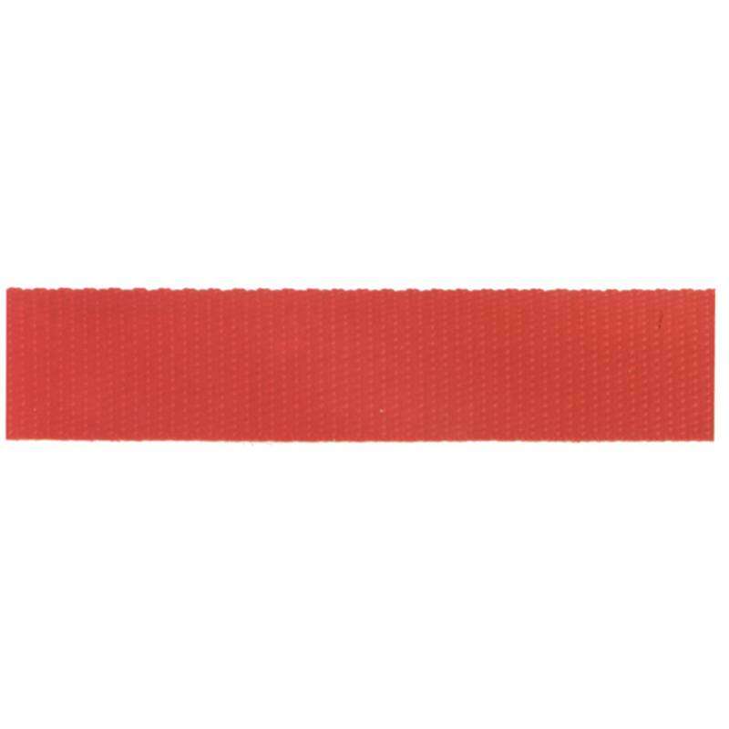 Image du produit Ruban / Sangle Polyester - Rouge - 1305 - 25 mm (vendu au m&egrave;tre)