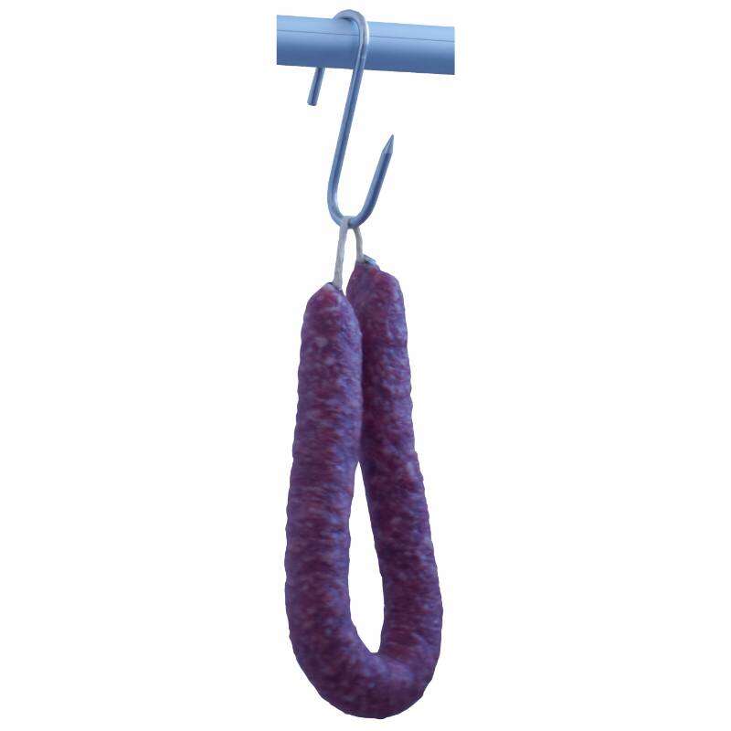 Image du produit Crochet en S (Crochet de Boucher) - Acier Galvanis&eacute; - 5 x 100 mm
