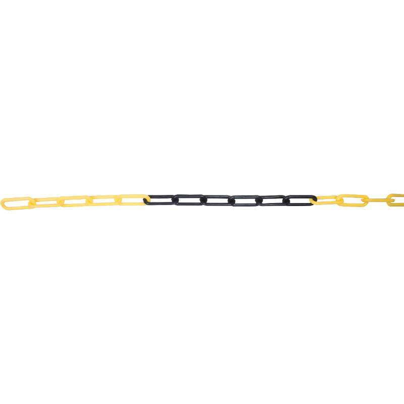 Image du produit Cha&icirc;ne PVC Noir/Jaune - 1050 - 40 x 9 x 6 mm (vendu au m&egrave;tre)