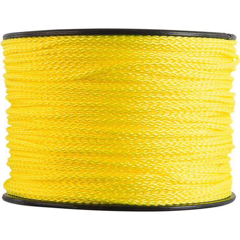 Image du produit Cordeau Polyester - Fluo Jaune - &Oslash; 1,2 mm - Bobine 100 m
