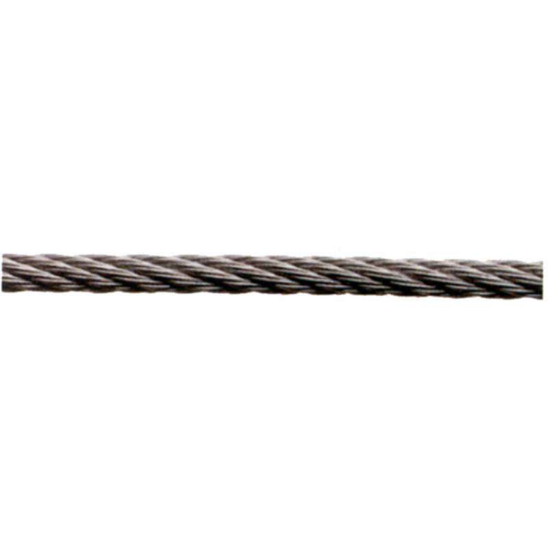 Image du produit Cable Acier Inox - 1250 - 40Kg - 3,0 mm (vendu au m&egrave;tre)