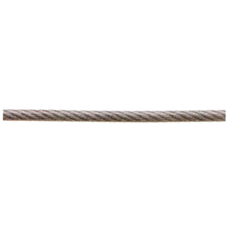 Image du produit Cable Acier Zingu&eacute; Plastifi&eacute; - 1249 - 40Kg - 2-3,0 mm (vendu au m&egrave;tre)