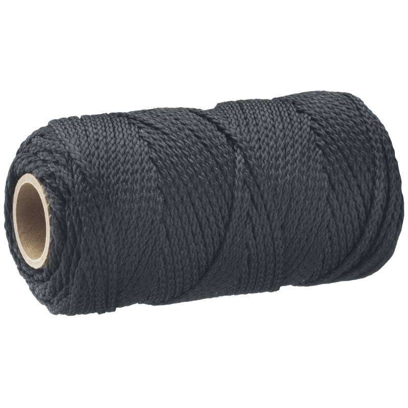 Image du produit Ficelle Polypropyl&egrave;ne - Noir - &Oslash; 1,7 mm - Bobine 100 m